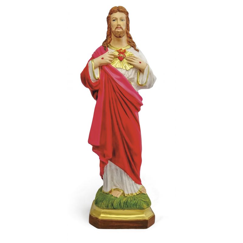 Figura Serce Jezusa 50 cm - Chrystus - Figura Serce Jezusa 50 cm