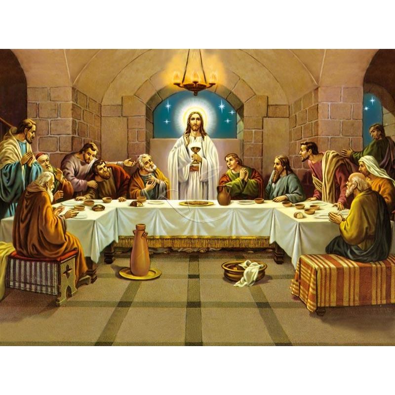 Obraz 30x40 - Ostatnia Wieczerza - OBRAZY RELIGIJNE - Obraz 30x40 - Ostatnia Wieczerza