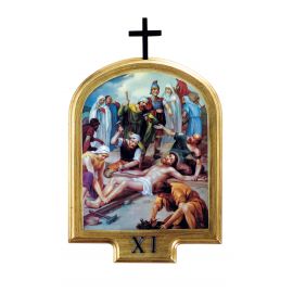Stacje drogi krzyżowej 32 x 24,5 cm (5) - STACJE DROGI KRZYŻOWEJ