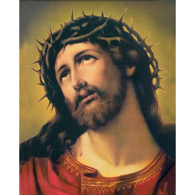 Obrazek 20x25 - Jezus cierniem ukoronowany - OBRAZY RELIGIJNE - Obrazek 20x25 - Jezus cierniem ukoronowany