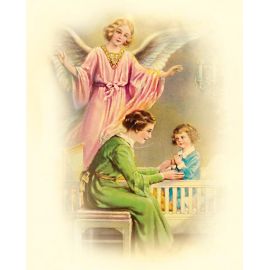Obrazek 20x25 - Anioł Stróż (7) - OBRAZY RELIGIJNE