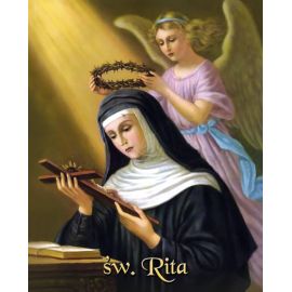 Obrazek 20x25 - Św. Rita - OBRAZY RELIGIJNE