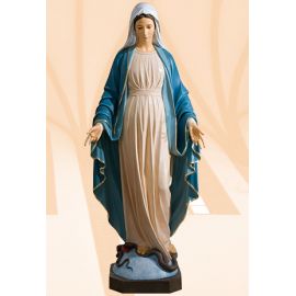 Figura Matka Boża Niepokalana kolor - 180 cm - Matka Boża Niepokalana - zdjęcie 2 - Figura Matka Boża Niepokalana kolor - 180 cm
