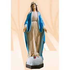 Figura Matka Boża Niepokalana kolor - 160 cm (4) - Matka Boża Niepokalana