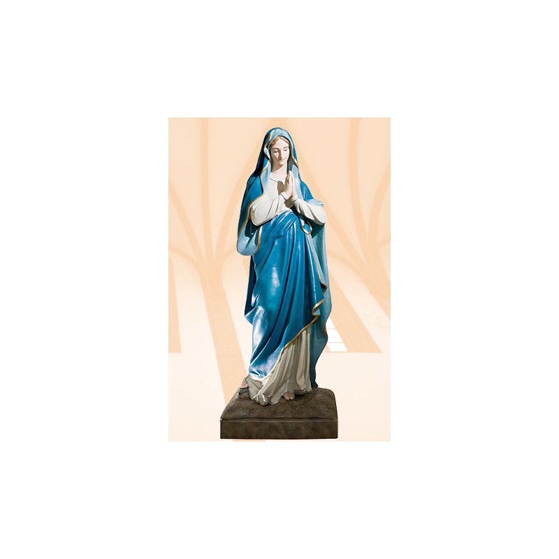 Figura Matka Boża Niepokalana kolor - 150 cm (5) - Matka Boża Niepokalana - Figura Matka Boża Niepokalana kolor - 150 cm (5)