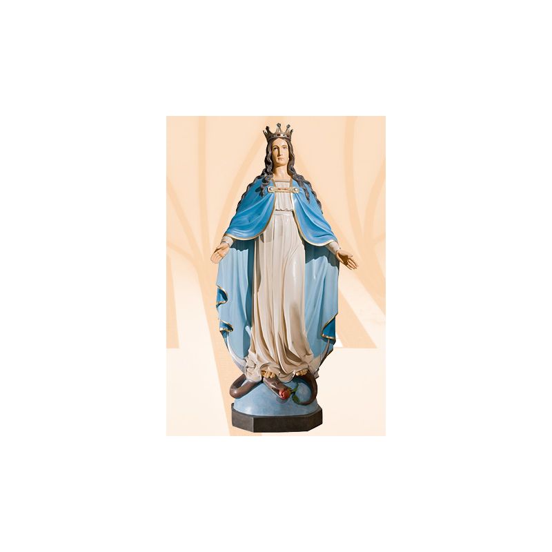 Figura Matka Boża Niepokalana kolor - 125 cm - FIGURY - Figura Matka Boża Niepokalana kolor - 125 cm