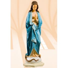 Figura Matka Boża Niepokalana kolor - 110 cm - Matka Boża Niepokalana