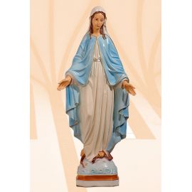Figura Matka Boża Niepokalana kolor - 80 cm - Matka Boża Niepokalana