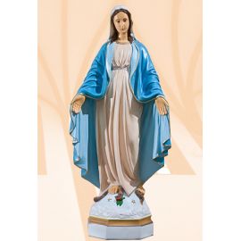 Figura Matka Boża Niepokalana kolor - 70 cm - Matka Boża Niepokalana