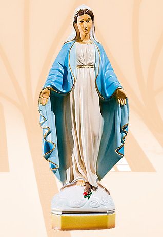 Figura Matka Boża Niepokalana kolor - 30 cm - Matka Boża Niepokalana - Nowość