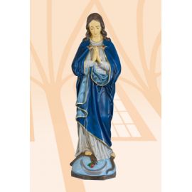 Figura Matka Boża Niepokalana kolor - 63 cm - Matka Boża Niepokalana
