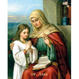Obrazek 20x25 - Św. Anna - OBRAZY RELIGIJNE