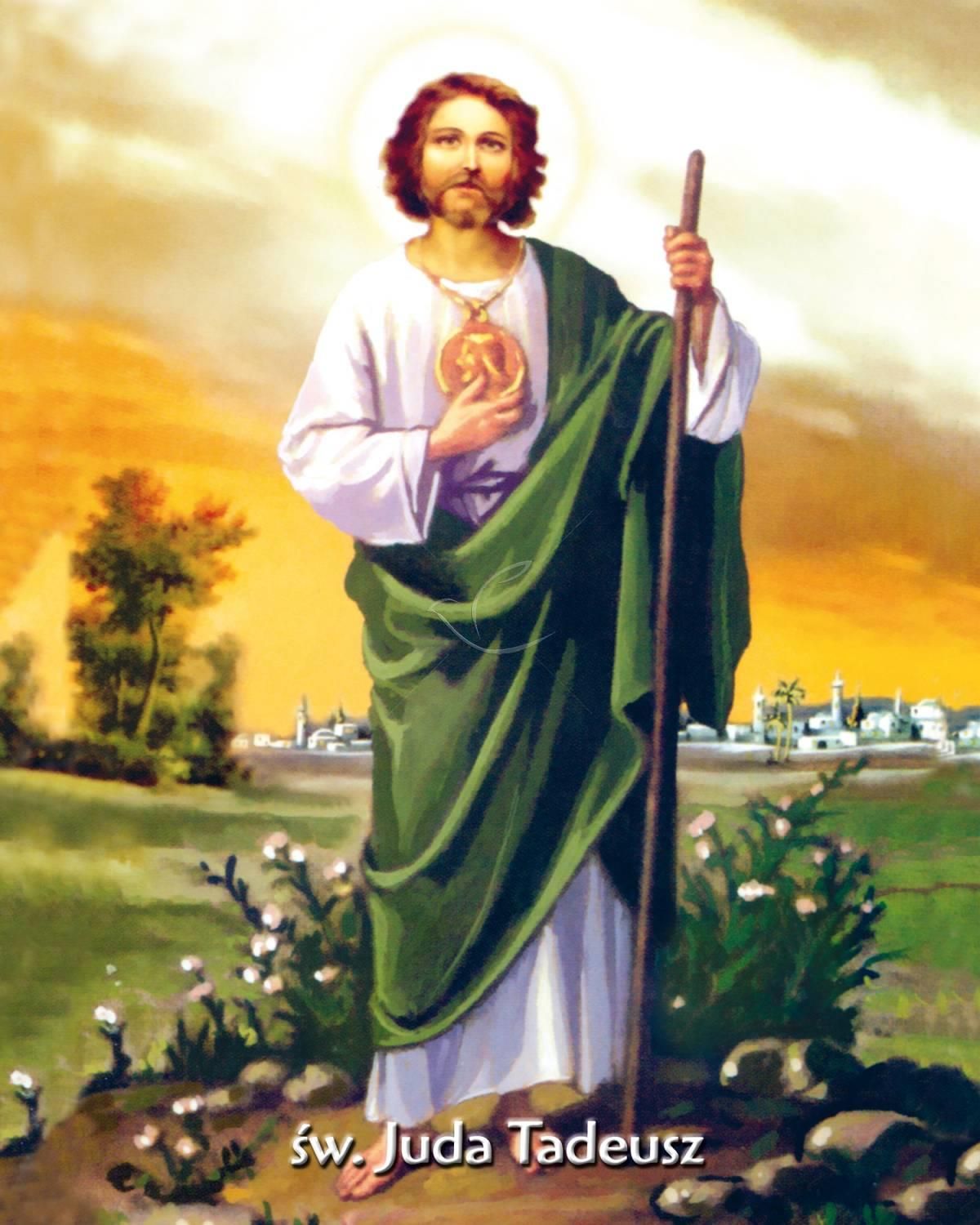 Obrazek 20x25 - Św. Juda Tadeusz - OBRAZY RELIGIJNE - Nowość