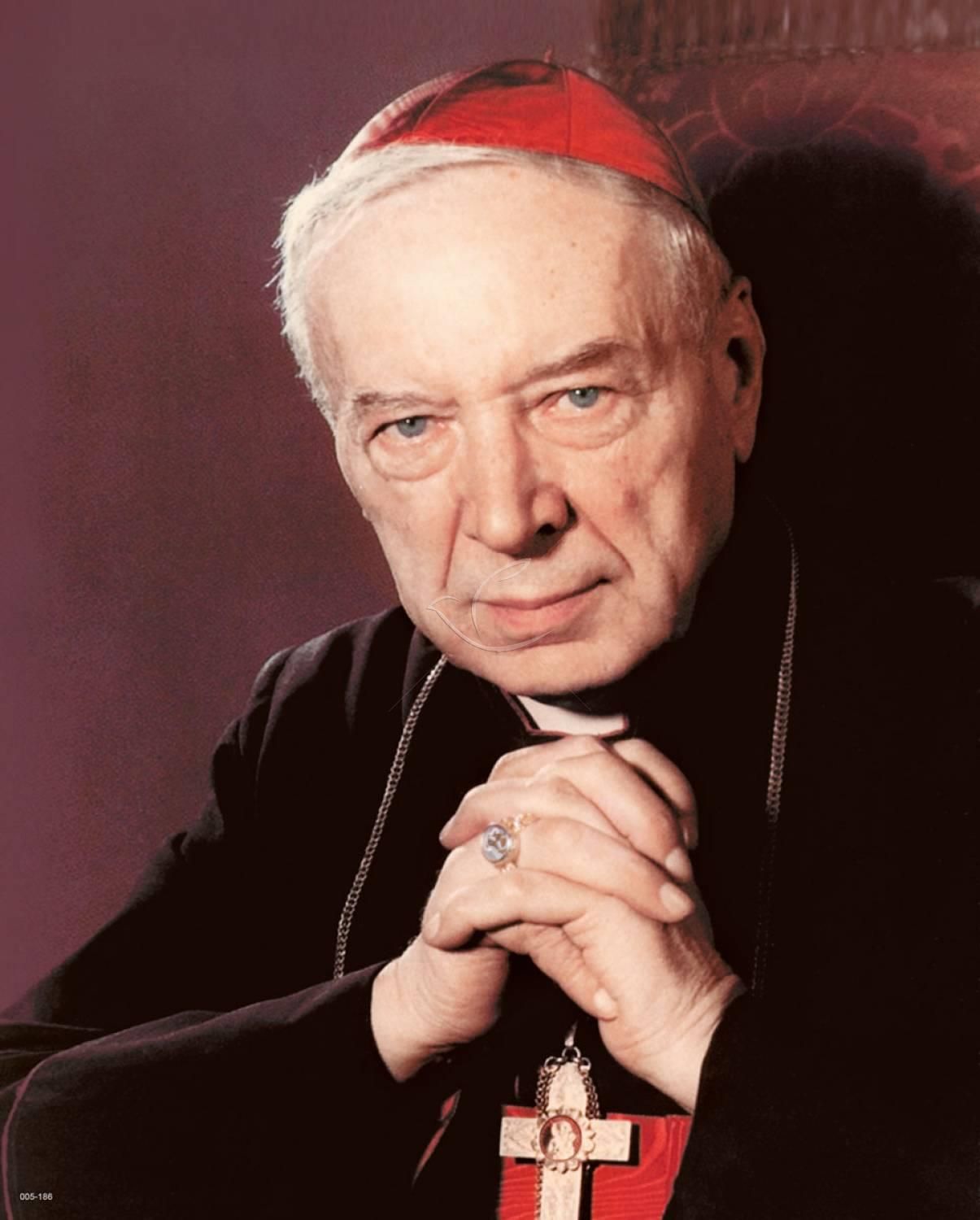 Obrazek 20x25 - Kardynał Stefan Wyszyński - OBRAZY RELIGIJNE - Nowość