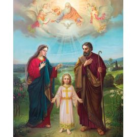Obrazek 20x25 - Święta Rodzina (1) - OBRAZY RELIGIJNE