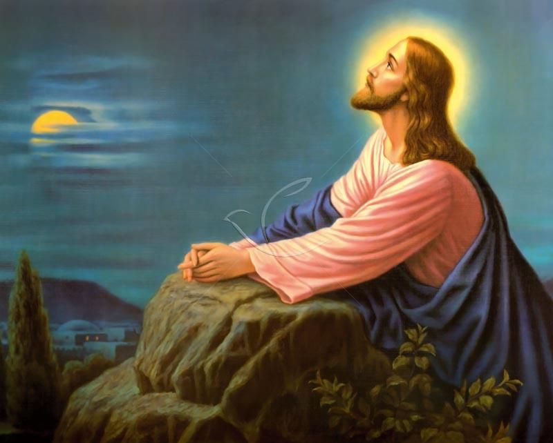 Obrazek 20x25 - Modlitwa w Ogrójcu - OBRAZY RELIGIJNE - Nowość