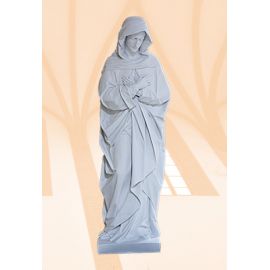 Figura Matka Boża Bolesna biała - 100 cm - Matka Boża Bolesna