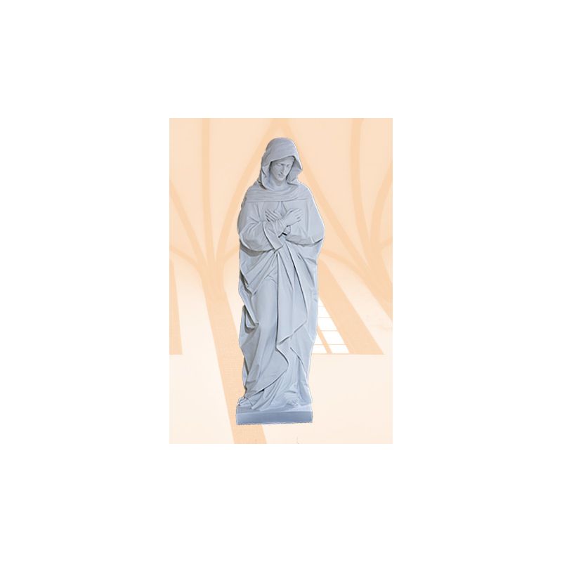 Figura Matka Boża Bolesna biała - 100 cm - Matka Boża Bolesna - Figura Matka Boża Bolesna biała - 100 cm