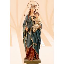 Figura Matka Boża Królowa Świata kolor 140 cm - Matka Boża Królowa Świata