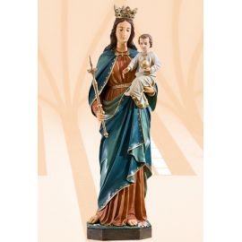 Figura Matka Boża Królowa Świata kolor 110 cm - Matka Boża