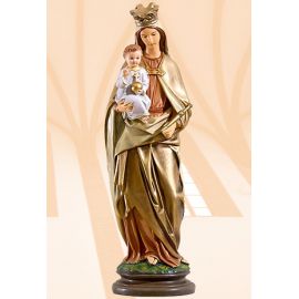 Figura Matka Boża Królowa Świata kolor 55 cm - Matka Boża Królowa Świata