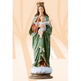 Figura Matka Boża Królowa Świata kolor 52 cm - Matka Boża Królowa Świata