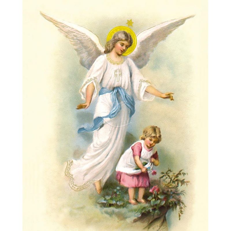 Obrazek 20x25 - Anioł Stróż (4) - OBRAZY RELIGIJNE - Obrazek 20x25 - Anioł Stróż (4)