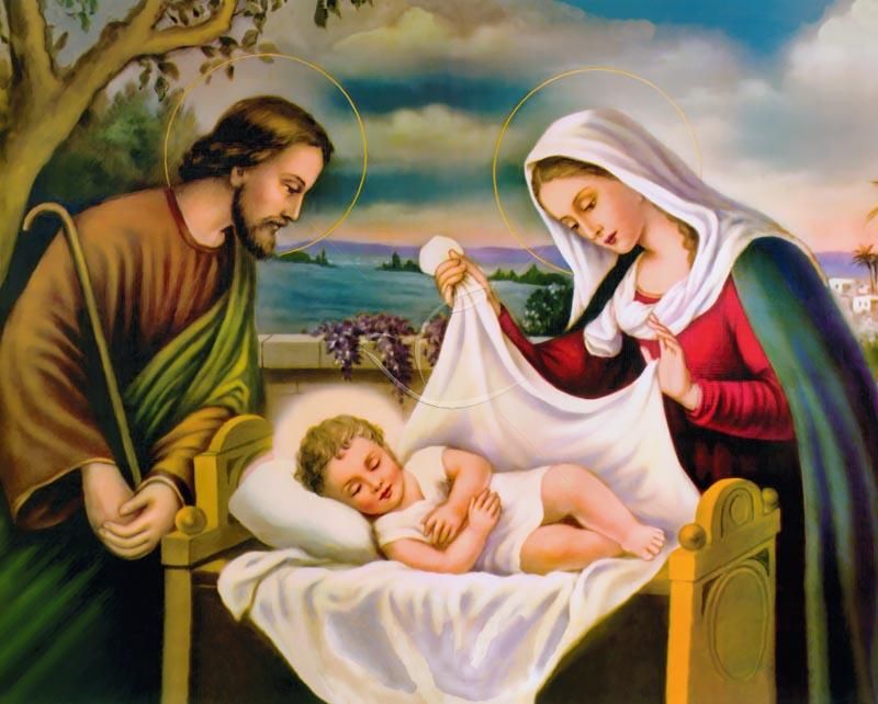 Obrazek 20x25 - Święta Rodzina - OBRAZY RELIGIJNE - Nowość