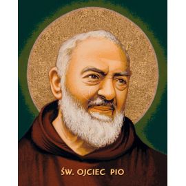 Obrazek 20x25 - Św. Ojciec Pio - OBRAZY RELIGIJNE