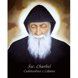 Obrazek 20x25 - Św. Charbel - OBRAZY RELIGIJNE