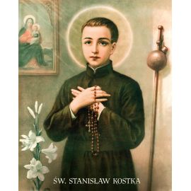 Obrazek 20x25 - Św. Stanisław Kostka - OBRAZY RELIGIJNE