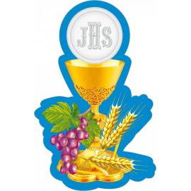 Emblemat na Boże Ciało - wzór eucharystyczny (6) - Emblematy na Boże Ciało