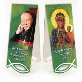 Zakładka Matka Boża Częstochowska - Kardynał Wyszyński - Zakładki religijne do książek