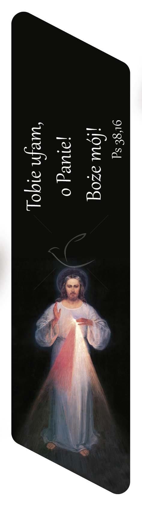 Zakładka magnetyczna - Tobie ufam - Zakładki religijne do książek - Nowość