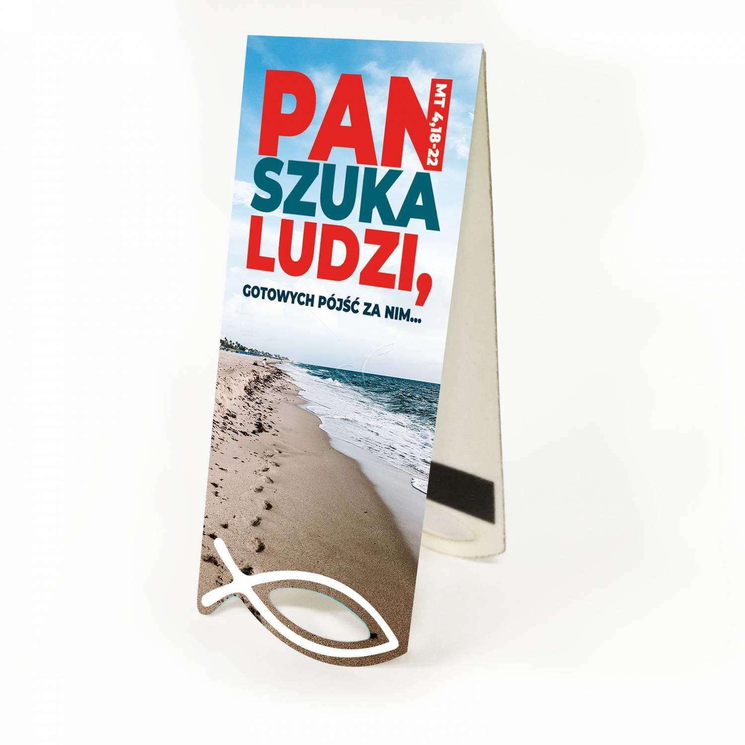 Zakładka Krajobraz Sentencja - Pan szuka ludzi... - Zakładki religijne do książek - Nowość
