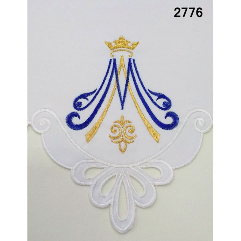 Obrus Maryjny haftowany (81) - OBRUSY OŁTARZOWE - Obrus Maryjny haftowany (81)