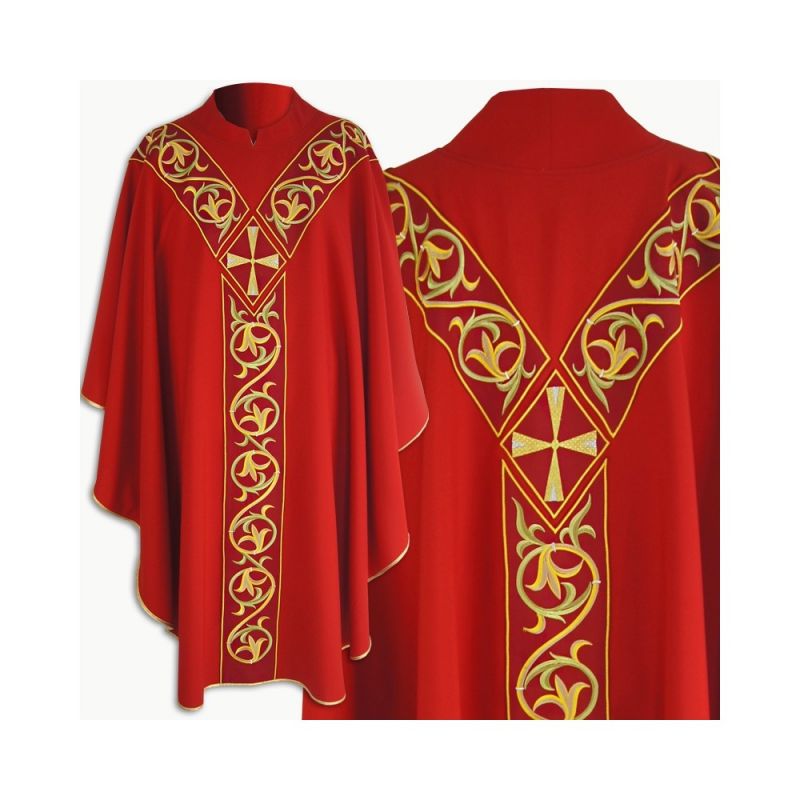 Ornat Semi-Gotycki - kolory liturgiczne (48) - Ornaty Semi Gotyckie - Ornat Semi-Gotycki - kolory liturgiczne (48)