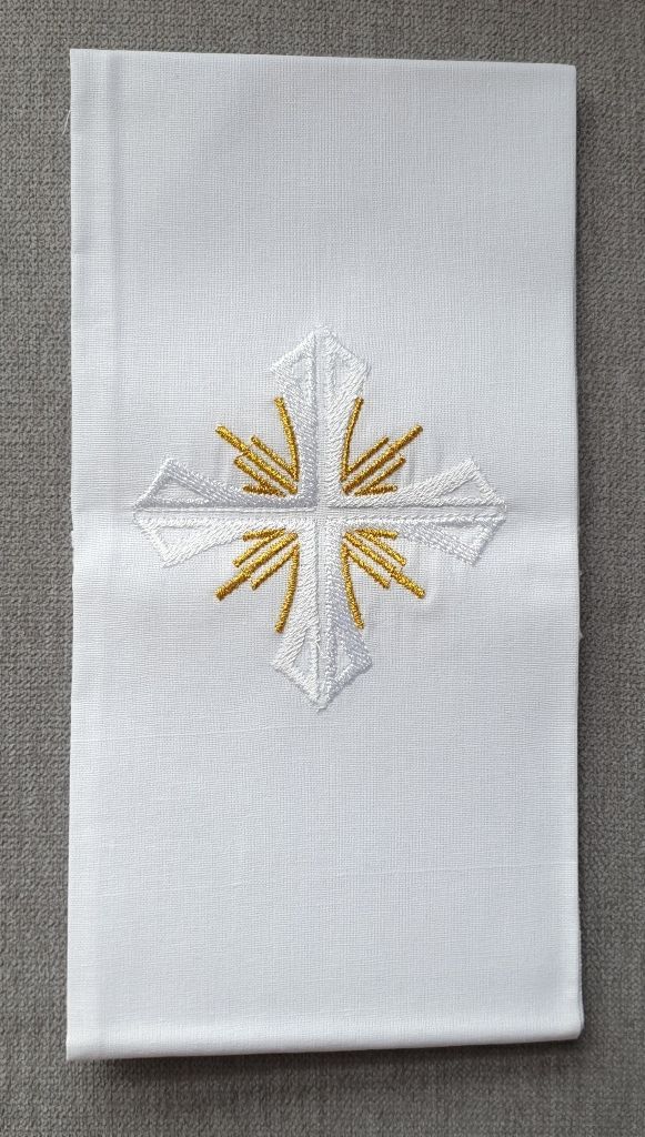 Puryfikaterz krzyż złote płomienie - 100% bawełny - Puryfikaterz - Nowość