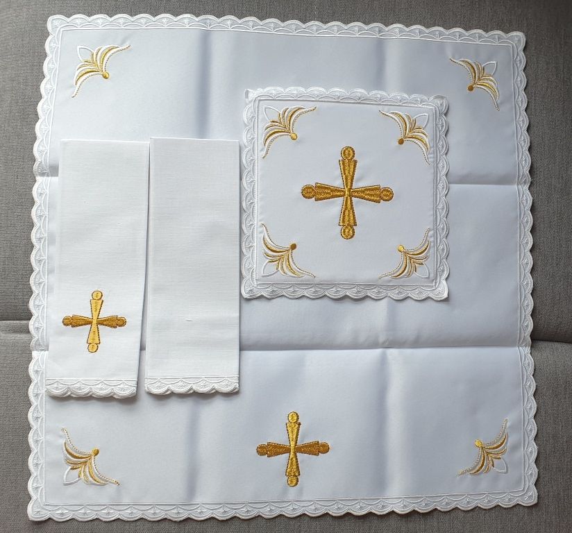 Bielizna kielichowa wzór Roma - Zestawy - Nowość