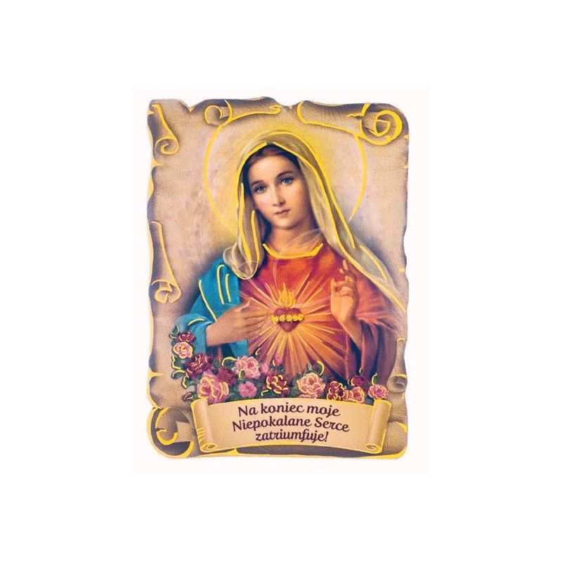 Magnes Serce Maryi (1) - MAGNESY RELIGIJNE - Magnes Serce Maryi (1)
