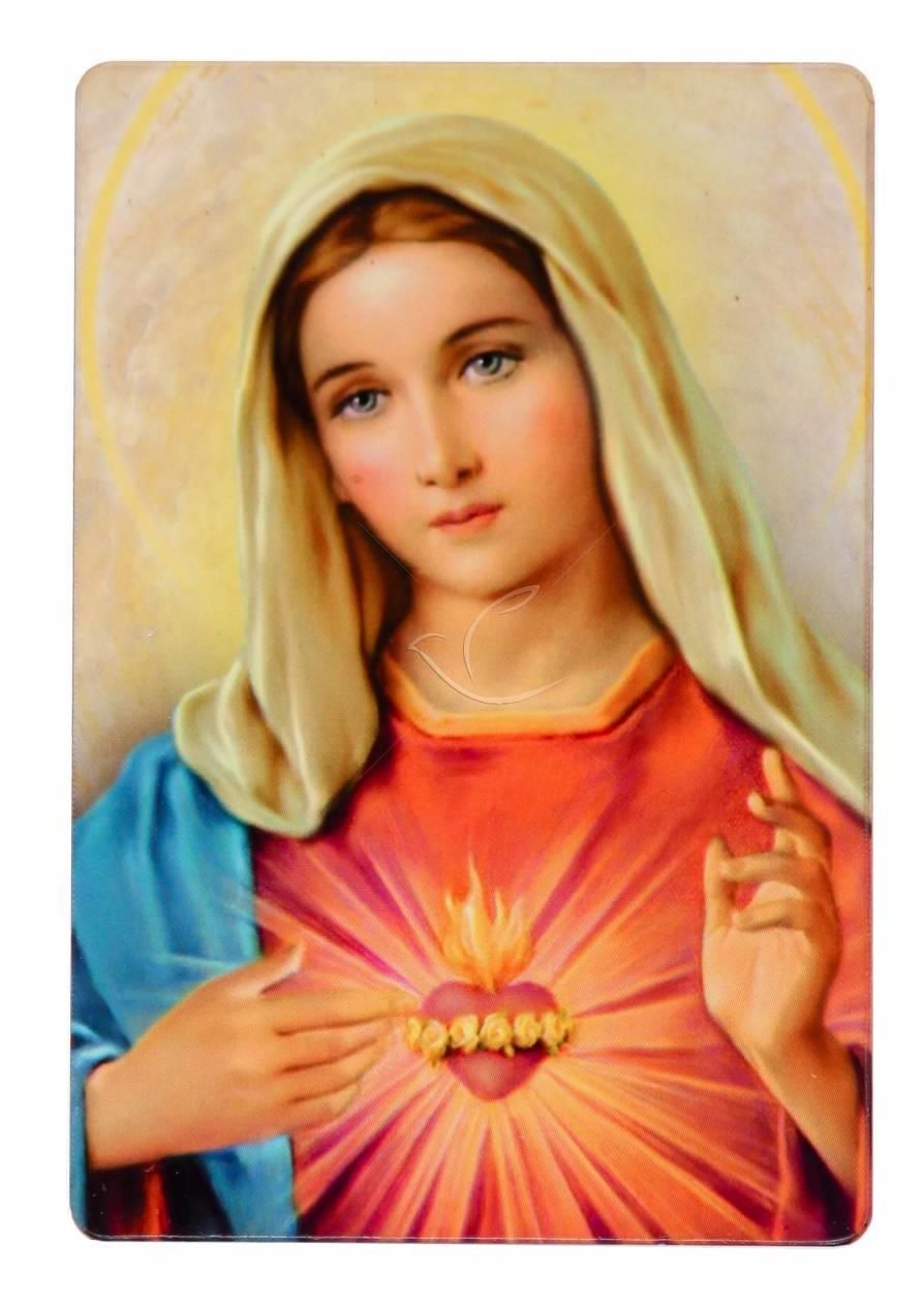 Magnes Serce Maryi (2) - MAGNESY RELIGIJNE - Nowość