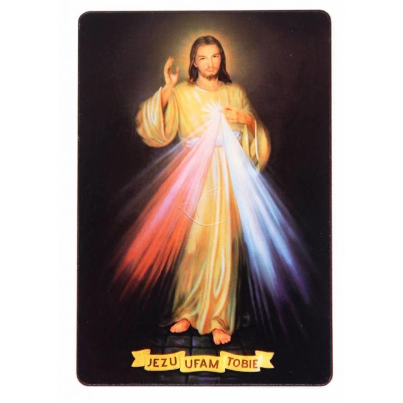 Magnes Jezu Ufam Tobie (2) - MAGNESY RELIGIJNE - Magnes Jezu Ufam Tobie (2)