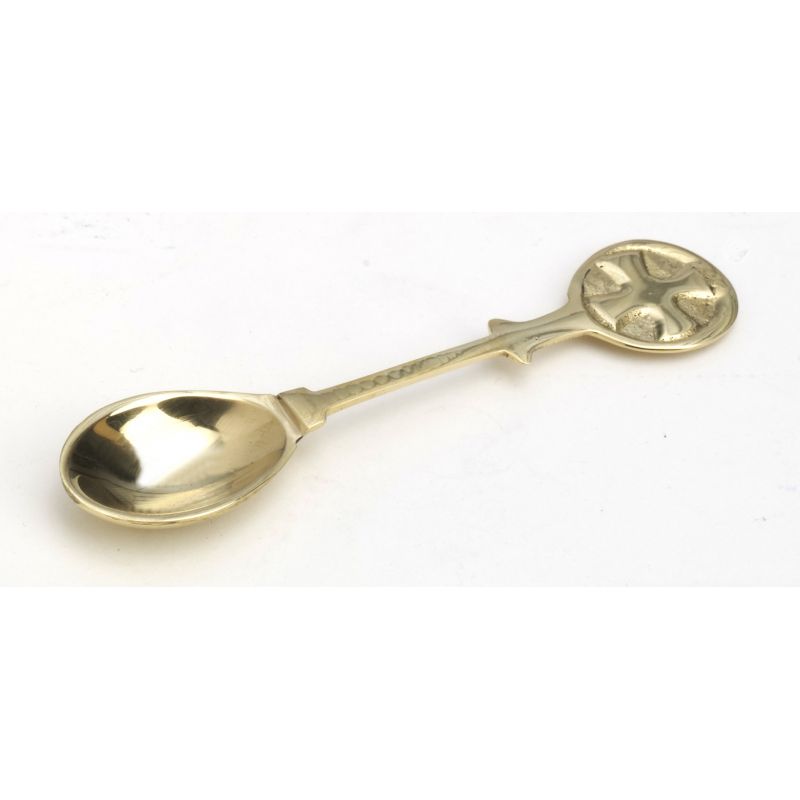 Łyżeczka do kadzidła złota - 10 cm - KADZIDŁA, WĘGIELKI - Łyżeczka do kadzidła złota - 10 cm
