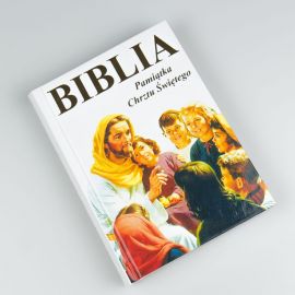 Biblia w obrazkach dla najmłodszych - Pamiątka Chrztu Świętego - Pismo święte, biblia