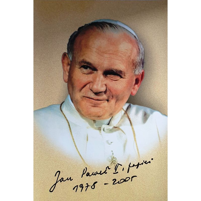 Obrazek 20x25 - Św. Jan Paweł II - OBRAZY RELIGIJNE - Obrazek 20x25 - Św. Jan Paweł II