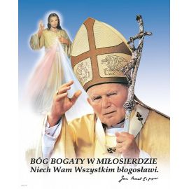 Obrazek 20x25 - Bóg Bogaty w Miłosierdzie - OBRAZY RELIGIJNE