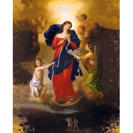 Obrazek 20x25 - Matka Boża Rozwiązująca Węzły - OBRAZY RELIGIJNE