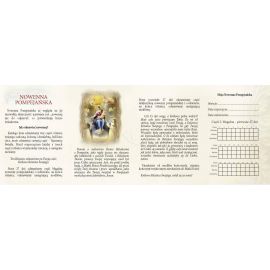 Folder składany 10x6,5 cm Nowenna Pompejańska - Folder religijny - zdjęcie 2 - Folder składany Nowenna Pompejańska