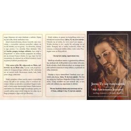 Folder składany Jezu Ty się tym zajmij - Folder religijny
