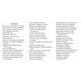 Folder składany Litania do Św. Jana Pawła II - Folder religijny - zdjęcie 2 - Folder składany Litania do Św. Jana Pawła II